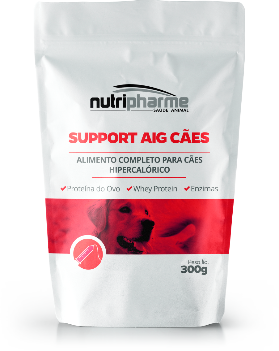 SUPPORT AIG CÃES ALIMENTO COMPLETO  PARA CÃES HIPERCALÓRICO