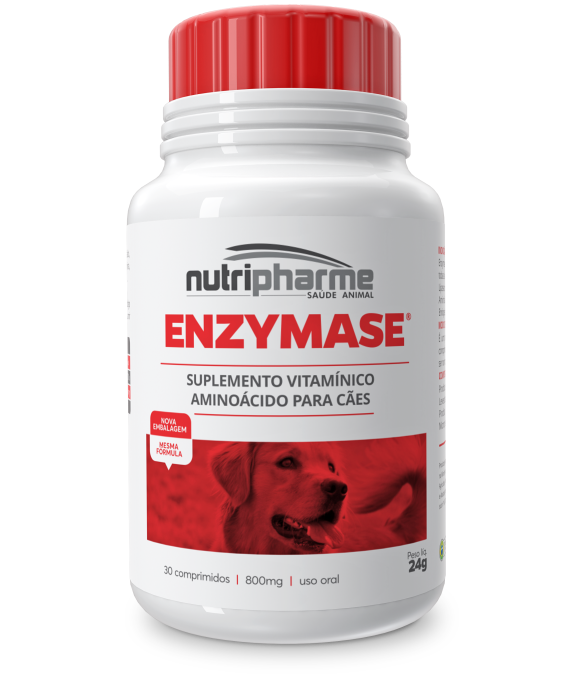 ENZYMASE SUPLEMENTO VITAMÍNICO AMINOÁCIDO PARA CÃES