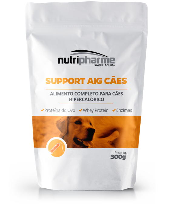 SUPPORT AIG CÃES ALIMENTO COMPLETO  PARA CÃES HIPERCALÓRICO